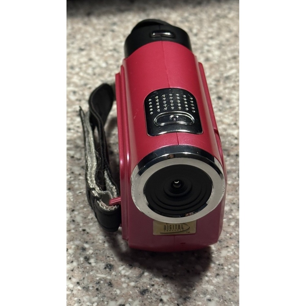 Digital Concepts Handheld Camcorder SD Removable Storage Pink Black MID0050909